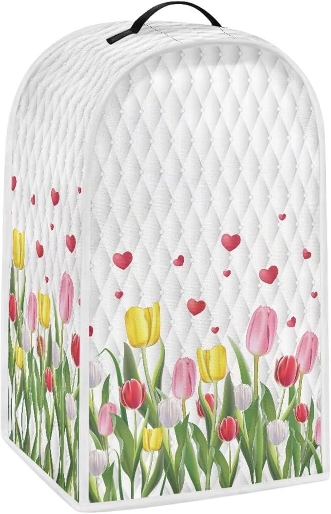 Tulip Flower Blender Cover Kitchen Home Decor Appliance Cover Dust Protection by HUISEFOR