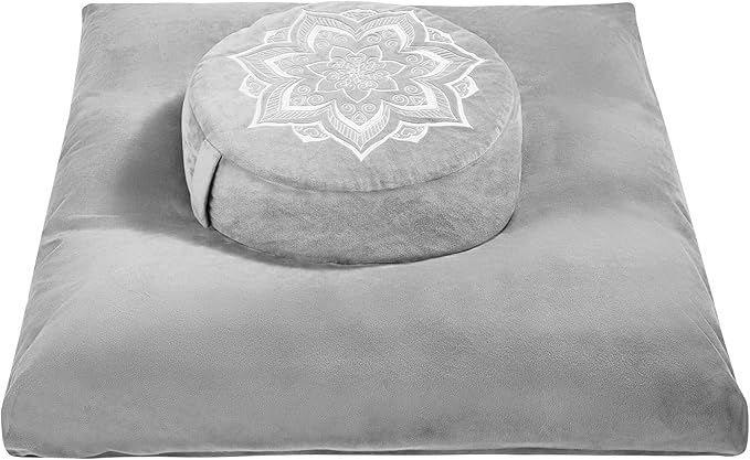 Meditation Zafu Cushion Set by HUNNIDSPACE