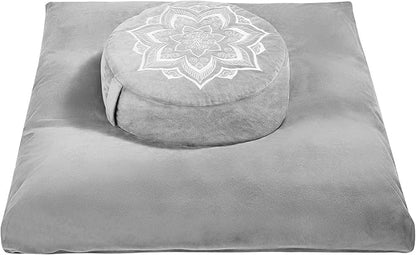 Meditation Zafu Cushion Set by HUNNIDSPACE
