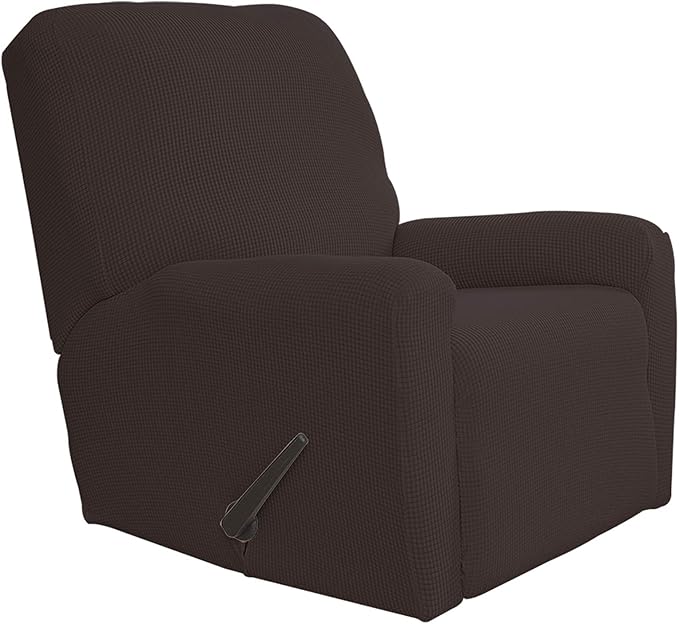 Easy-Going Recliner Stretch Sofa Slipcover Sofa Cover 4-Pieces Furniture by Easy-Going