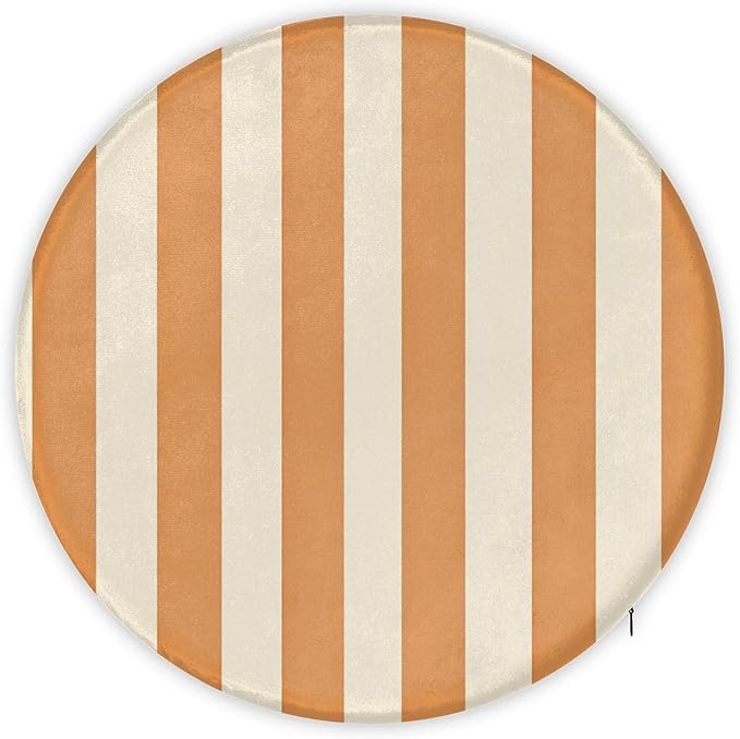 Stripes Geometric Pattern Foam Padded Seat Cushion - Image 5