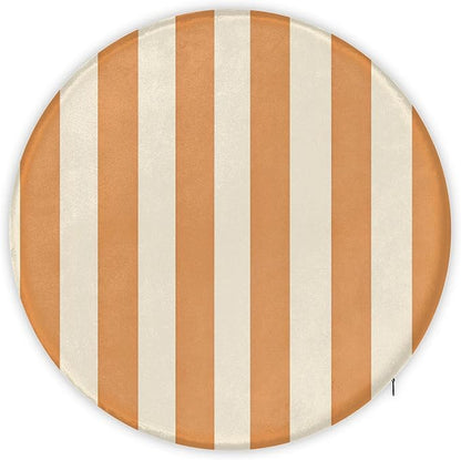 Stripes Geometric Pattern Foam Padded Seat Cushion - Image 5