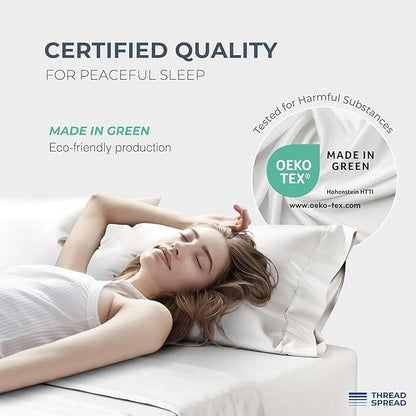 THREAD SPREAD Egyptian Cotton Sheets King Size - Image 6