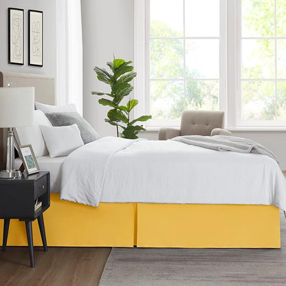 Nestl Yellow Twin Bed Skirt - Image 7