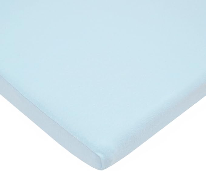 American Baby Company 15" x 33" Fitted Bassinet Sheet, 100% Natural Cotton by AmericanBabyCompany