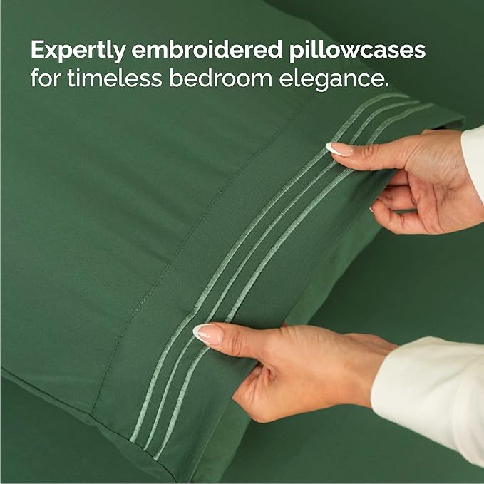 Cal King Size 4 Piece Sheet Set - Image 6