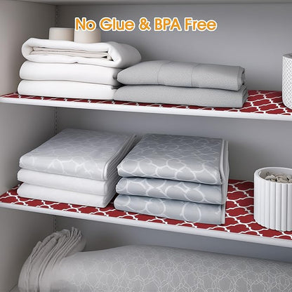 Shelf and Drawer Liner for Kitchen Cabinets Non-Adhesive, Strong Grip Non-Slip - Image 6