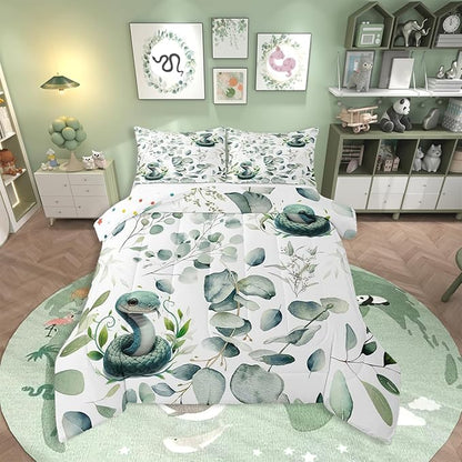 Erosebridal Cute Snake Toddler Bedding Sets by Erosebridal