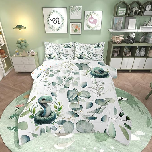 Erosebridal Cute Snake Toddler Bedding Sets by Erosebridal