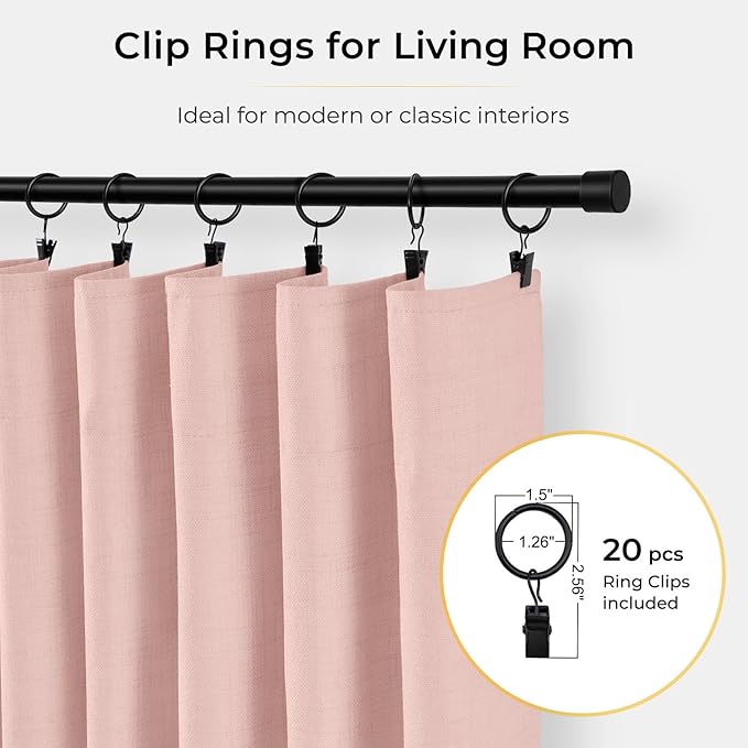 INOVADAY 100% Blackout Curtains - Image 3