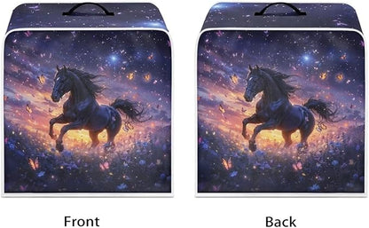 Mumeson Butterfly Horse Coffee Maker Cover, Blender Cover Dust Protection - Image 7