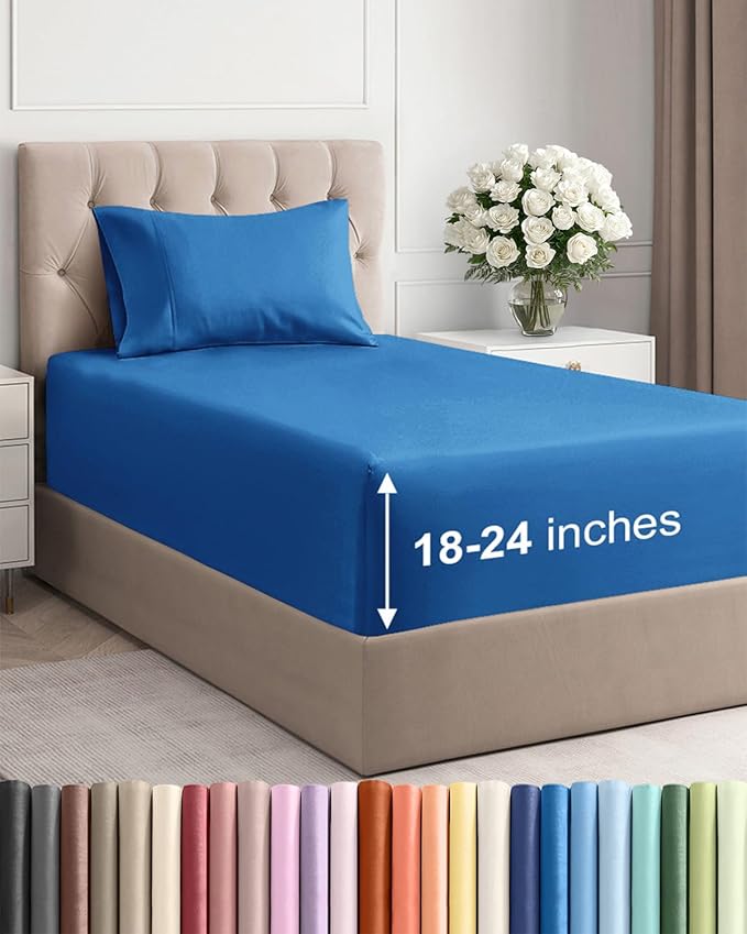Extra Deep Pocket Twin Sheets by CGKUnlimited