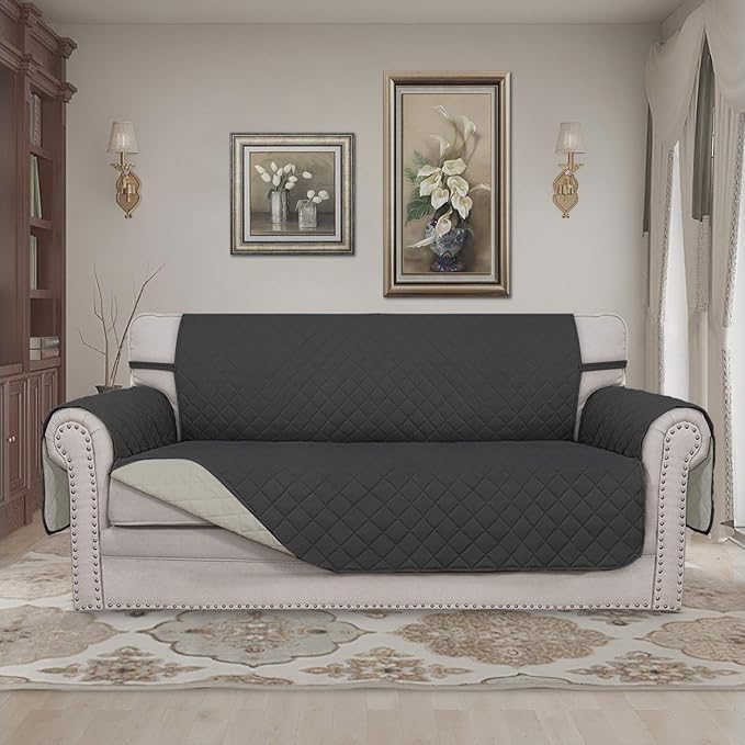 Easy-Going Sofa Slipcover Reversible Loveseat Sofa Cover Couch Cover - Image 2