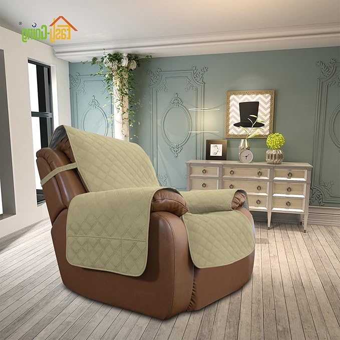 Easy-Going Sofa Slipcover Waterproof Oversized Recliner Chair Cover Non-Slip - Image 2