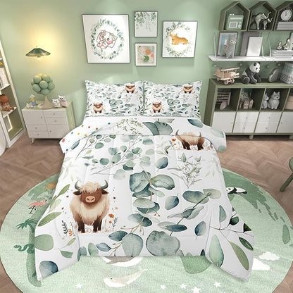 Erosebridal Boys Cartoon Animal Bedding Twin by Erosebridal