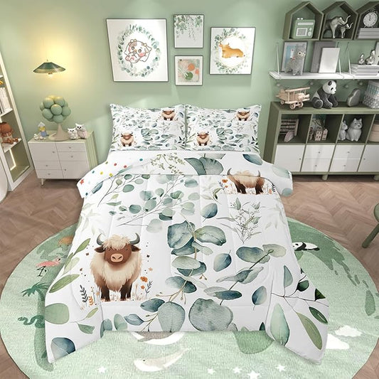 Erosebridal Boys Cartoon Animal Bedding Twin by Erosebridal