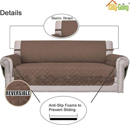Easy-Going Oversized Chair Sofa Slipcover Reversible Sofa Cover Water Resistant - Image 3