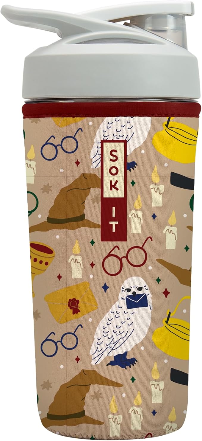 Sok It BotlSok Protein Blender Shaker Bottle Sleeve Insulated Neoprene Cover by SokIt