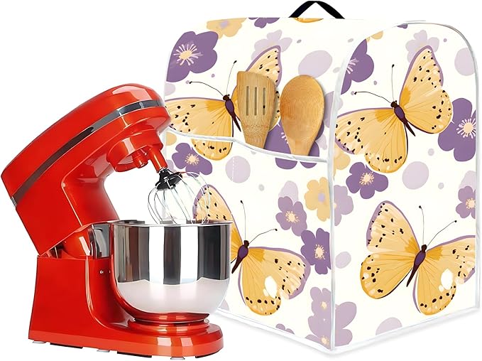 Mixer Dust Cover for 6-8 Qt Stand Mixer, Cloth Cover - Image 5