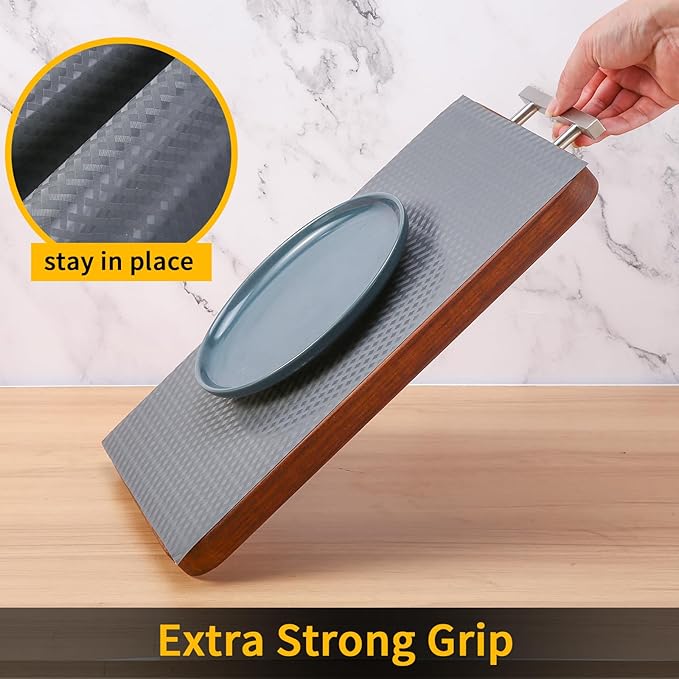 iwtmm Shelf Drawers Liners for Kitchen Cabinets Non-Slip, Oil-Proof Drawer - Image 2