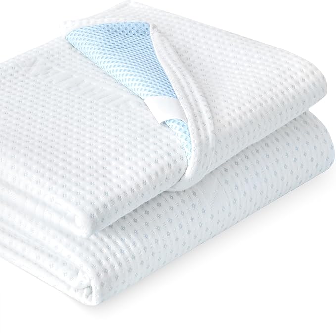 Subrtex 4 Inch Mattress Topper Cover Mattress Topper Protector Bedding Rayon by Subrtex