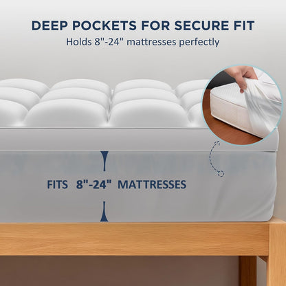 twin size dual layer 4 inch memory foam, close-up detail