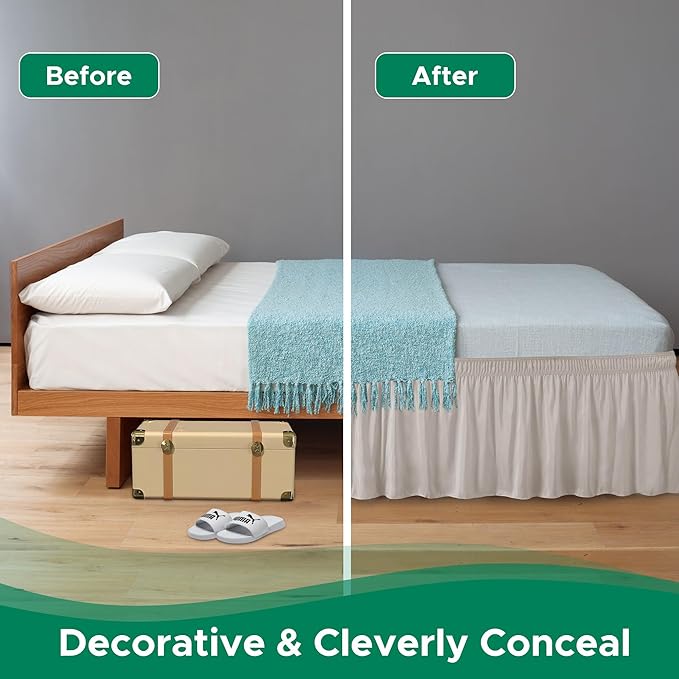 Biscaynebay Wrap Around Bed Skirts - Image 7