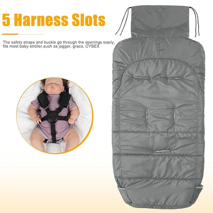 Yoofoss Stroller Cover for Winter, Toddler Stroller Footmuff Universal for Most - Image 6