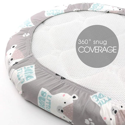 Stretchy Ultra Soft Fitted Bassinet Sheet Set 2 Pack, Breathable and Universal - Image 7