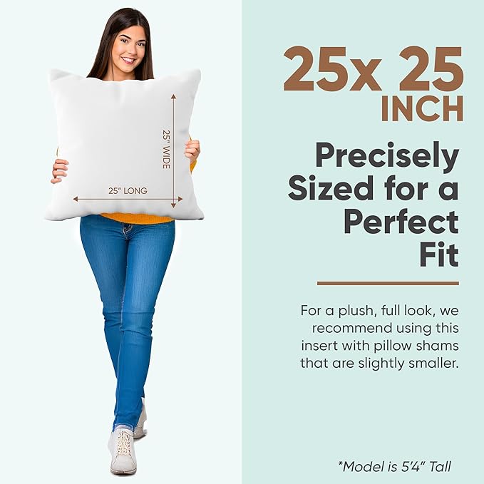 Pillowflex Synthetic Down Pillow Insert - Image 2