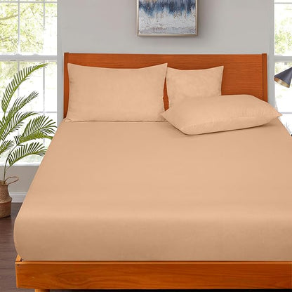 ROYALE LINENS 300 Thread Count 100% Long Staple Combed Cotton Fitted Sheet Twin - Image 5
