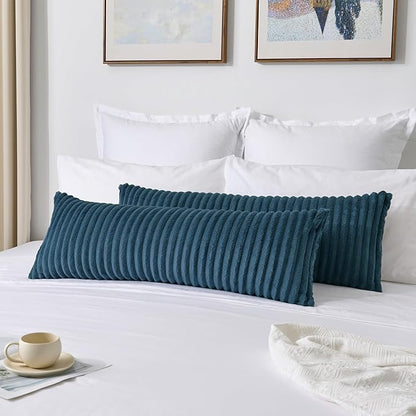Kevin Textile Soft Plush 12x20 Inch Lumbar Pillow Cover 1 Pack, Luxury Fluffy - Image 6