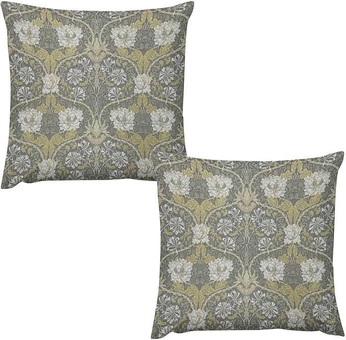 William Morris Floral Original Throw Pillow Covers by XBDDZSW