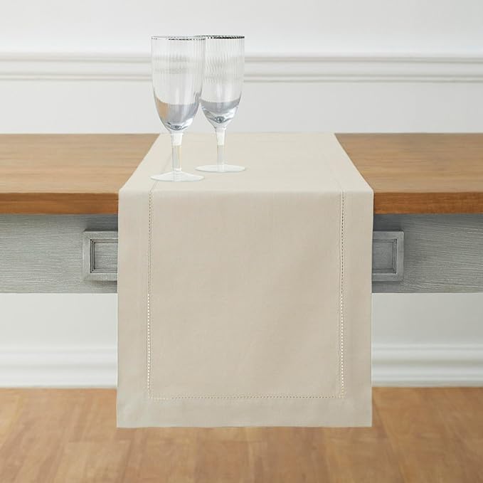Solino Home Linen Table Runner 144 Inches Long by SolinoHome