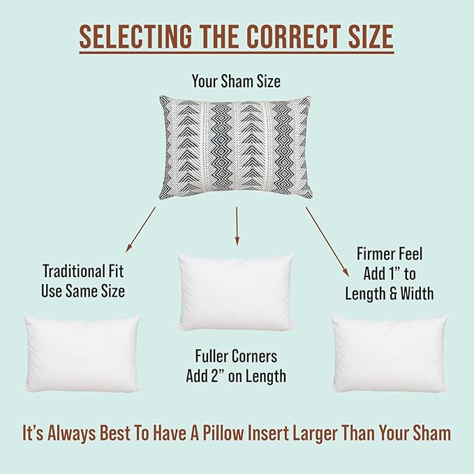 Pillowflex Synthetic Down Alternative Pillow Inserts - Image 3