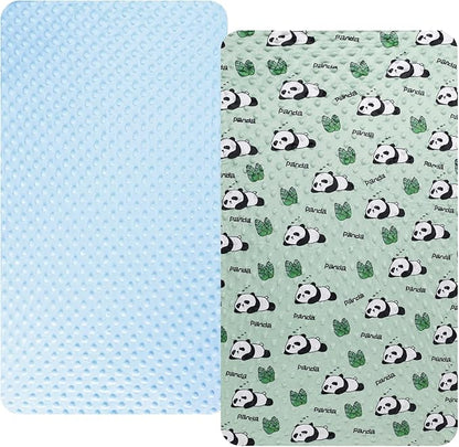 Dot Bassinet Sheet Set 2 Pack Stretch Fitted Bedside Sleeper Bassinet Sheets by Bilokonda
