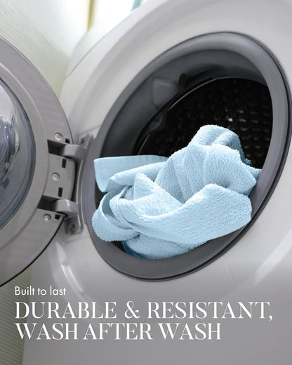 luxury bath towels 4 pack 650 gsm, 34"x56", package contents