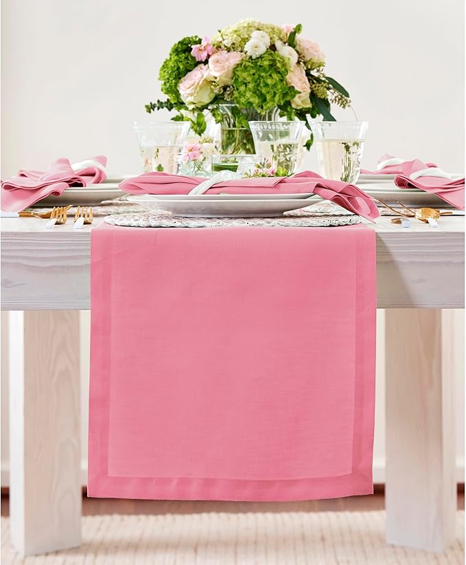 Solino Home Linen Table Runner 108 Inches Long by SolinoHome