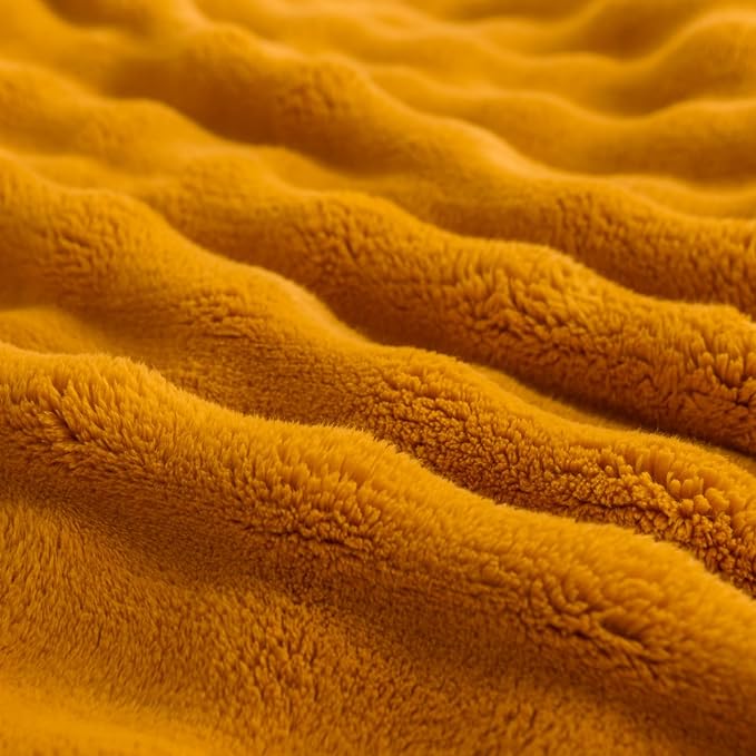 YUSOKI Luxury 3D Bubble Throw Blanket 3.1lb, All Ages, Home Decoration - Image 8