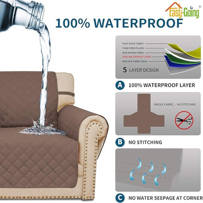 Easy-Going Sofa Slipcover Waterproof Couch Cover - Image 4