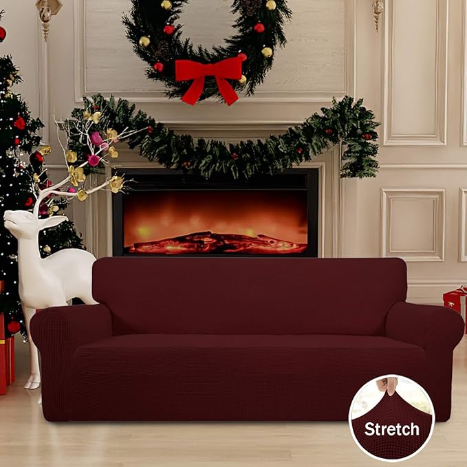Easy-Going Stretch Oversized Sofa Slipcover 1-Piece Sofa Cover Furniture - Image 2