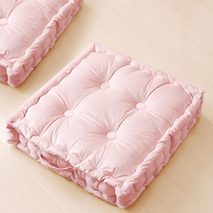 Square Floor Pillows, Large Floor Cushion by Unknown