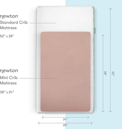 Newton Baby Fitted Mini Crib Sheets | Organic Muslin Cotton, Breathable & Soft - Image 3