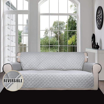 Easy-Going 4 Seater Sofa Slipcover Reversible Sofa Cover Water Resistant Couch - Image 2