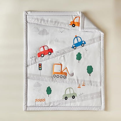 DuShow 4 Pieces Cars Toddler Bedding Set - Image 7