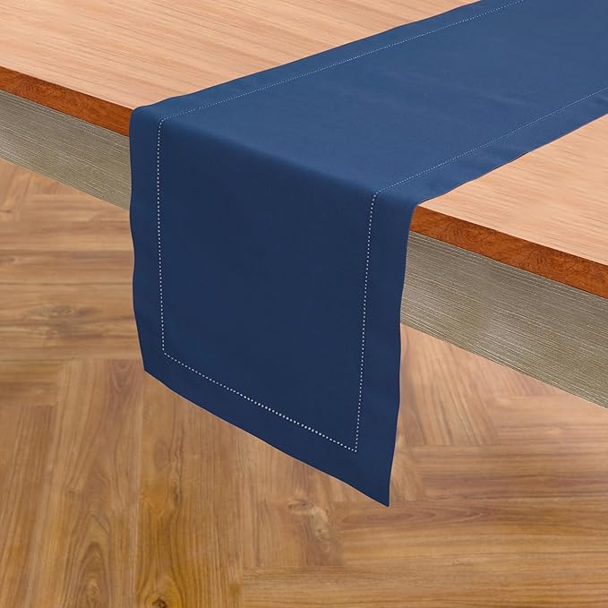 Solino Home Cotton Linen Table Runner 48 Inches - Image 2