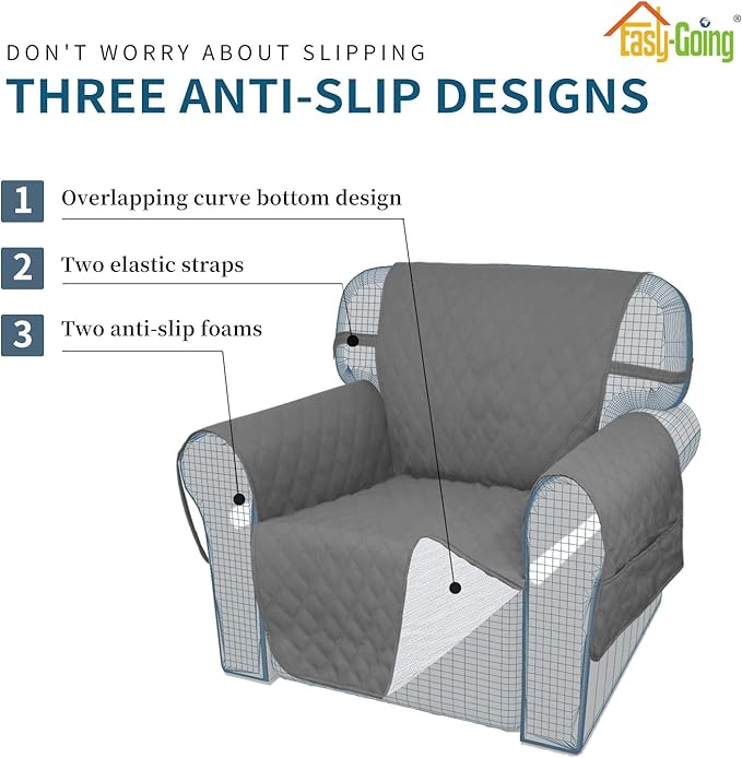 Easy-Going Sofa Slipcover Waterproof Couch Cover - Image 4