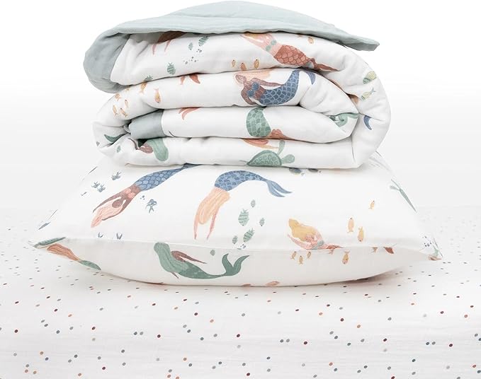 Little Unicorn Toddler Bedding 3-Piece Set | Super Soft & Breathable Muslin - Image 2