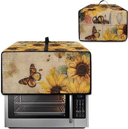 Microwave Oven Dust Cover Dust-Proof Sturdy Microwave Oven Cloth Cover - Image 2