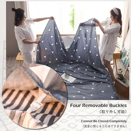 TRIWONDER Sleeping Bag Liner Cotton Camping Travel Sheet Sleep Sack Adult - Image 5